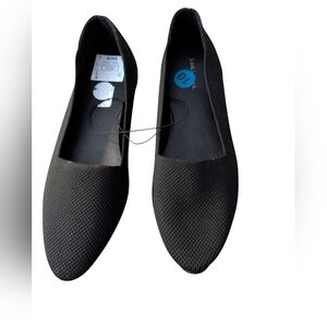 Indigo Rd,Black Slip-On Flats,Size 10